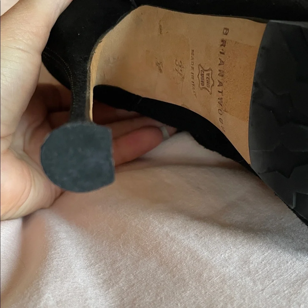 Brian Atwood size 37 oh so sexy heeled booties - Picture 4 of 8